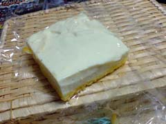 豆腐チーズケーキ
